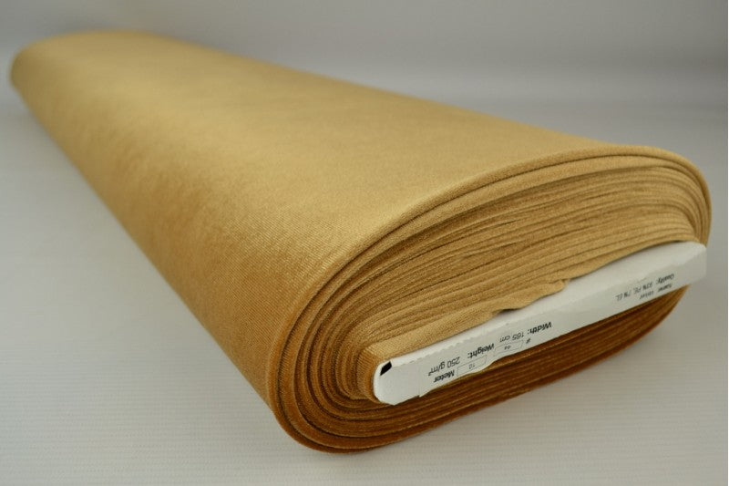 GULD VELOUR MED STRETCH
