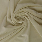 RÅVIT VELOUR MED STRETCH