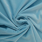 BLÅ VELOUR MED STRETCH