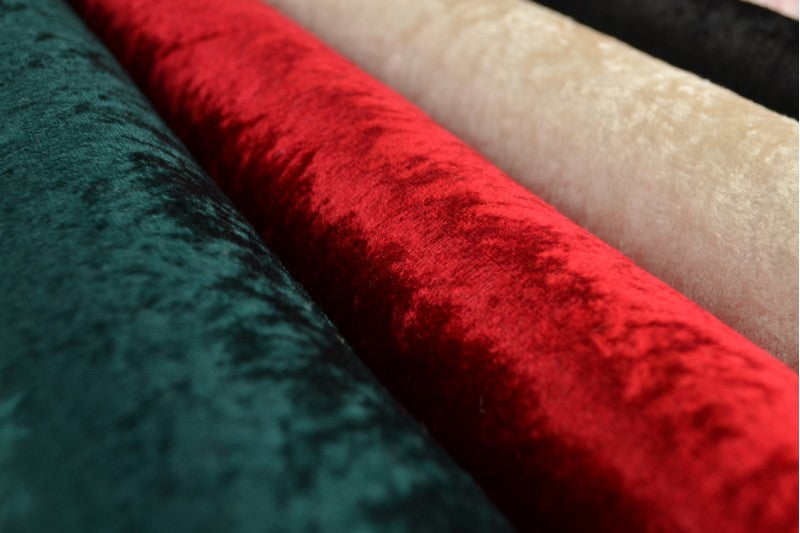 MÖRKGRÖN KROSSAD VELOUR – STICKAD, STRETCHIG & GLANSFULLT FALL