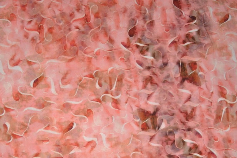 LJUSROSA VISCOSETYG MED S-KURVOR - DIGITAL TRYCK