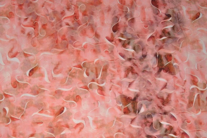 LJUSROSA VISCOSETYG MED S-KURVOR - DIGITAL TRYCK