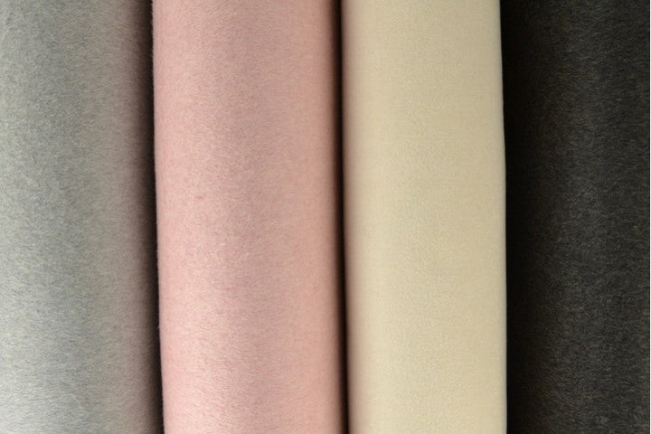 BEIGE TUNG ULLTYG TILL ROCKAR OCH JACKOR