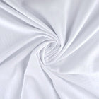 VIT LÄTT SEMI TRANSPARENT VOILE TYG I BOMULL