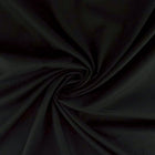 SVART LÄTT SEMI TRANSPARENT VOILE TYG I BOMULL