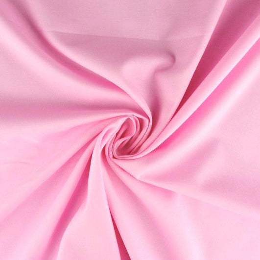 LJUSROSA LÄTT SEMI TRANSPARENT VOILE TYG I BOMULL
