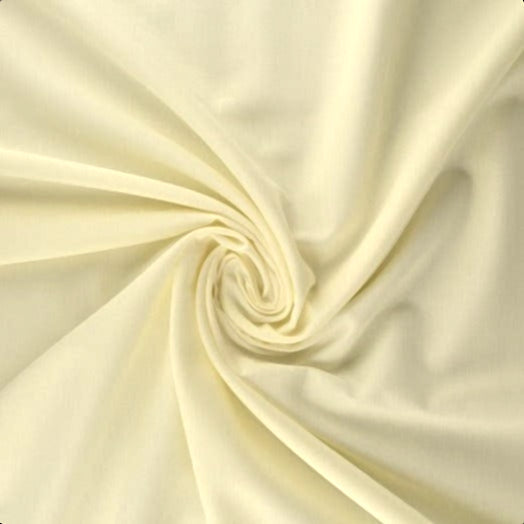 CHAMPAGNE LÄTT SEMI TRANSPARENT VOILE TYG I BOMULL