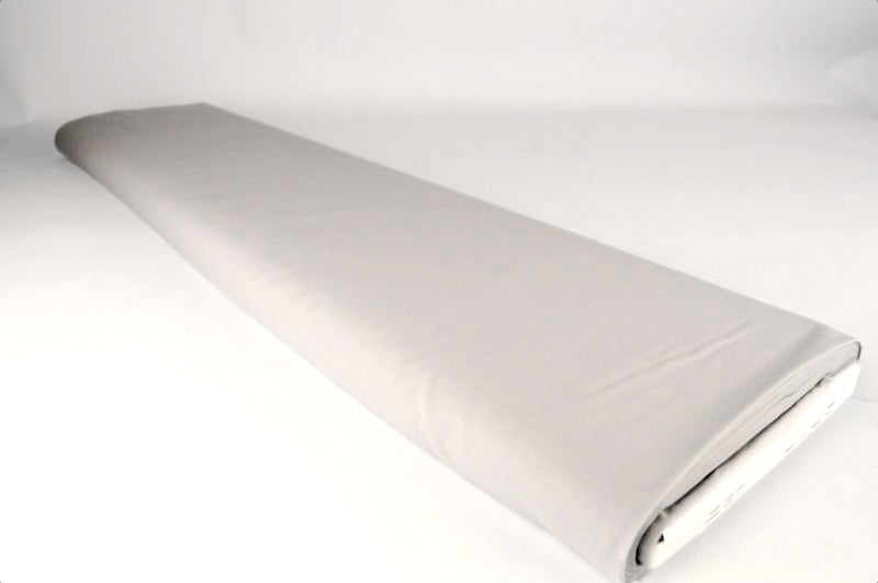 SILVERGRÅ LÄTT SEMI TRANSPARENT VOILE TYG I BOMULL