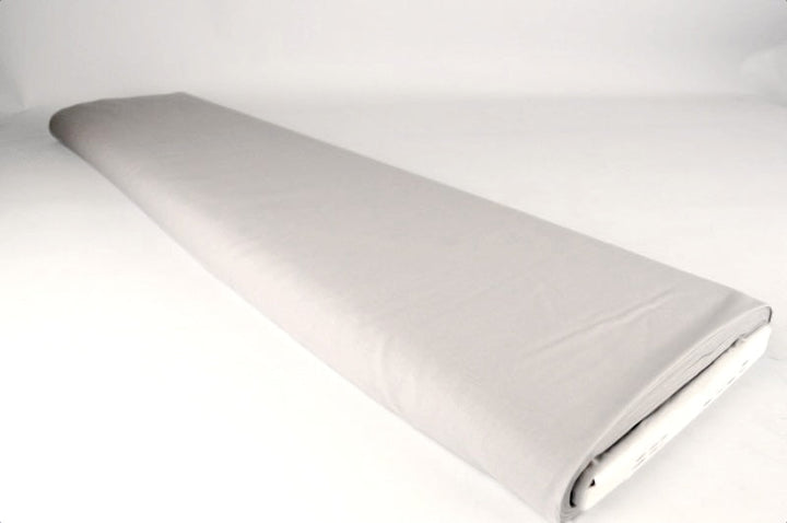 SILVERGRÅ LÄTT SEMI TRANSPARENT VOILE TYG I BOMULL