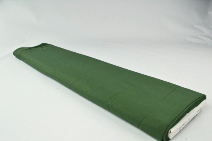 MÖRKGRÖN LÄTT SEMI TRANSPARENT VOILE TYG I BOMULL