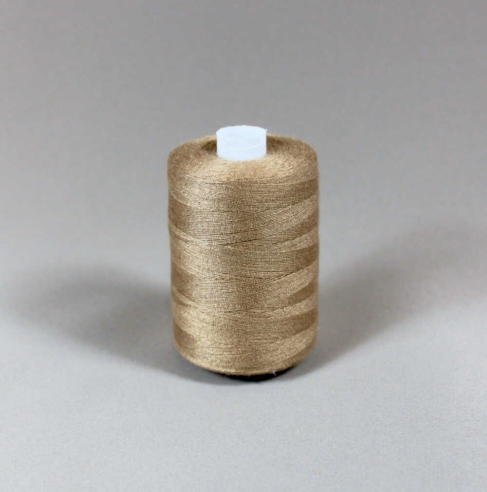 BEIGE STARK POLYESTER SYTRÅD