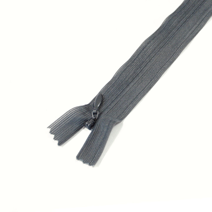 GRÅ BLIXTLÅS DOLT 4 MM